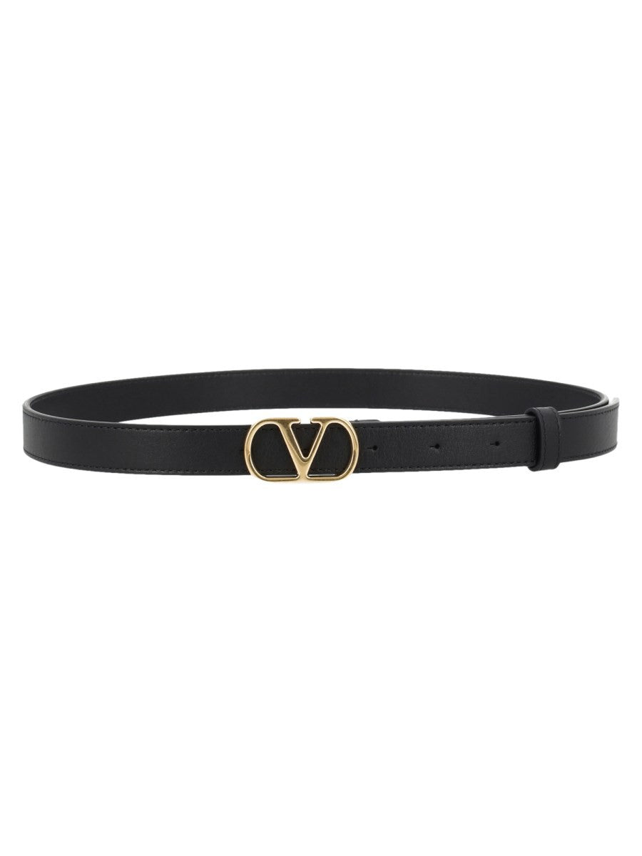 Valentino Women's Vlogo Signature Belt Black