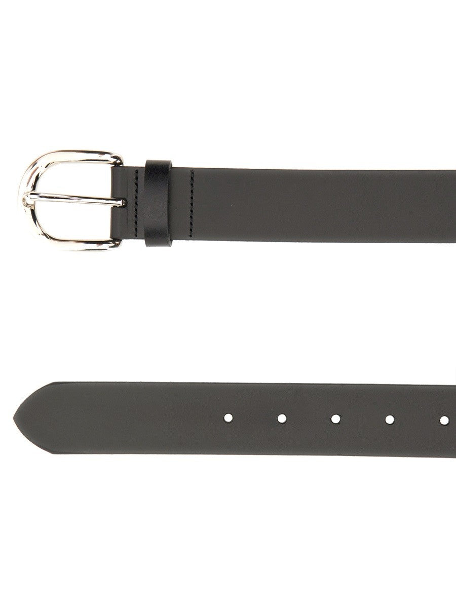 ISABEL MARANT Men's Cintura Zaph in Pelle Black