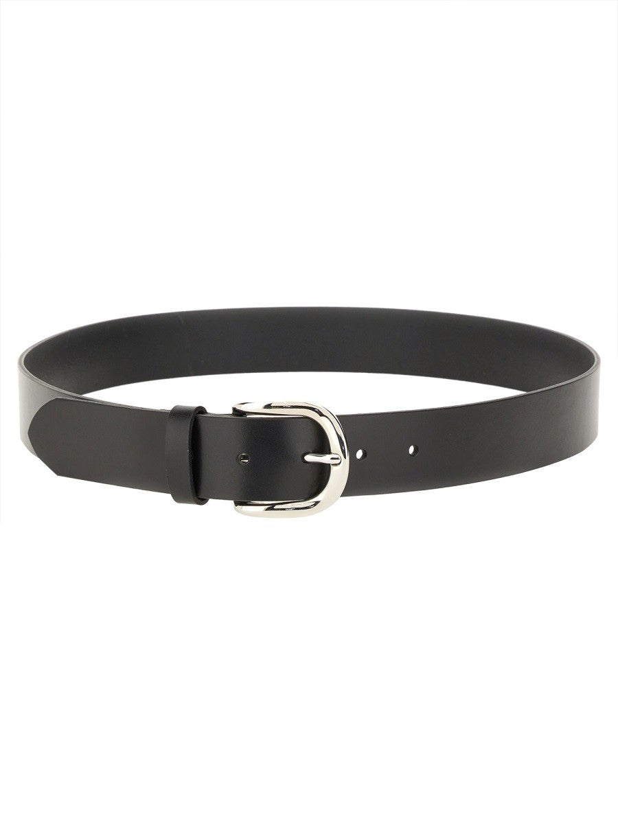 ISABEL MARANT Men's Cintura Zaph in Pelle Black