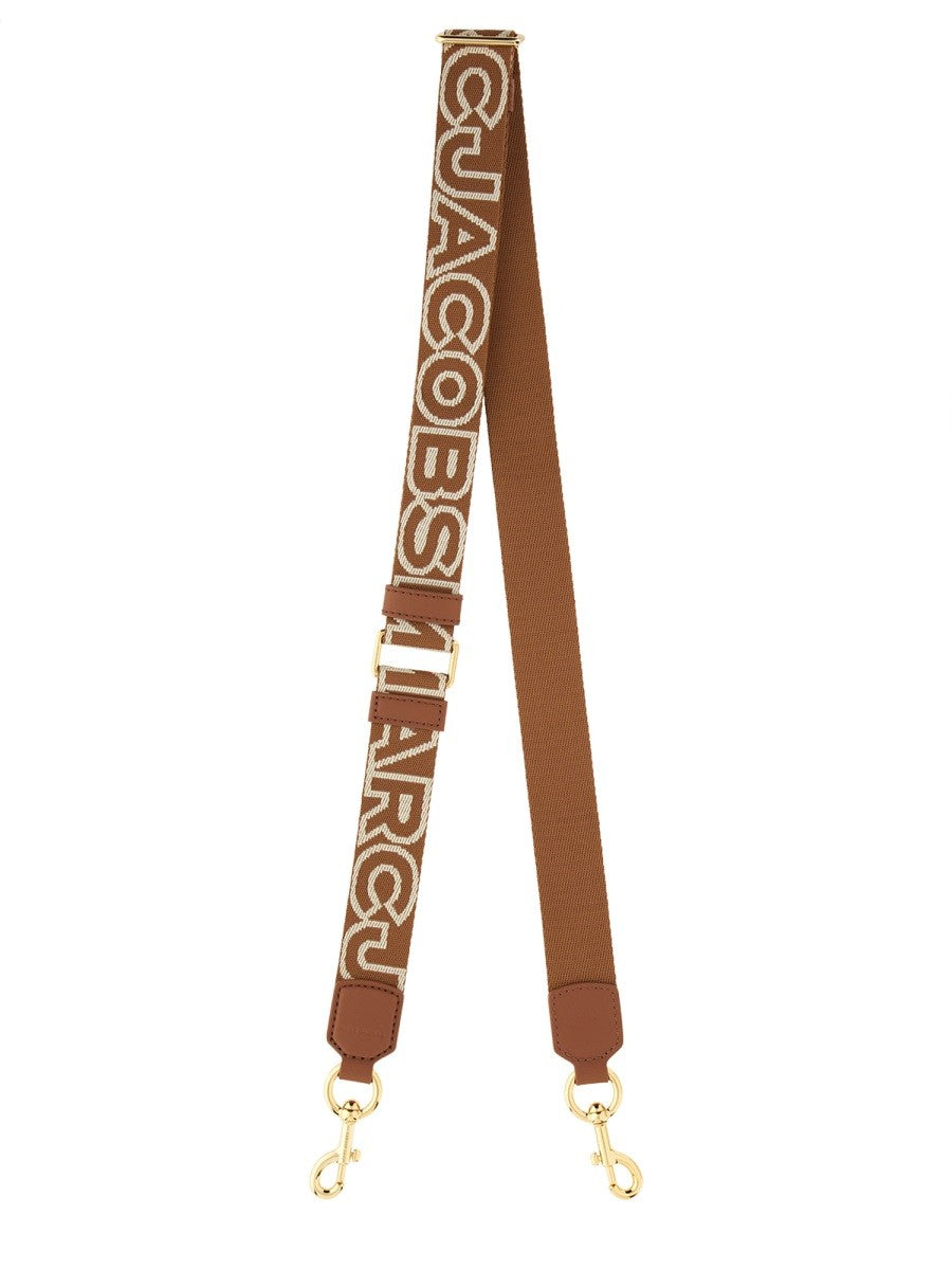 Marc Jacobs Women's Cinturino in Tessuto Con Brown Marc Jacobs