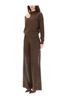 Circus Hotel Women's Tailored Pants Brown, view 2