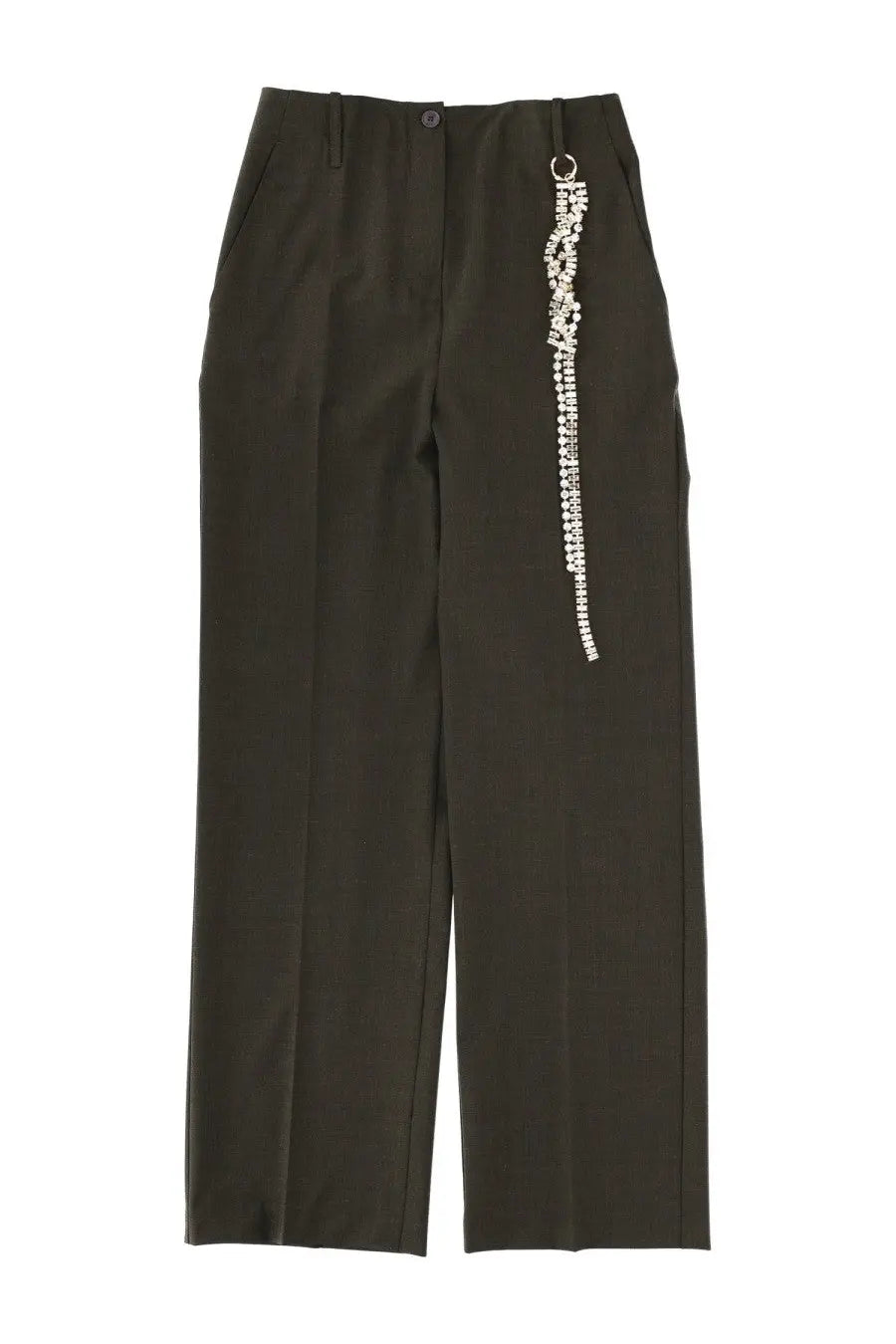Circus Hotel Women's Tailored Pants Green