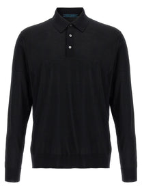 Kiton Ciro Polo Shirt Black