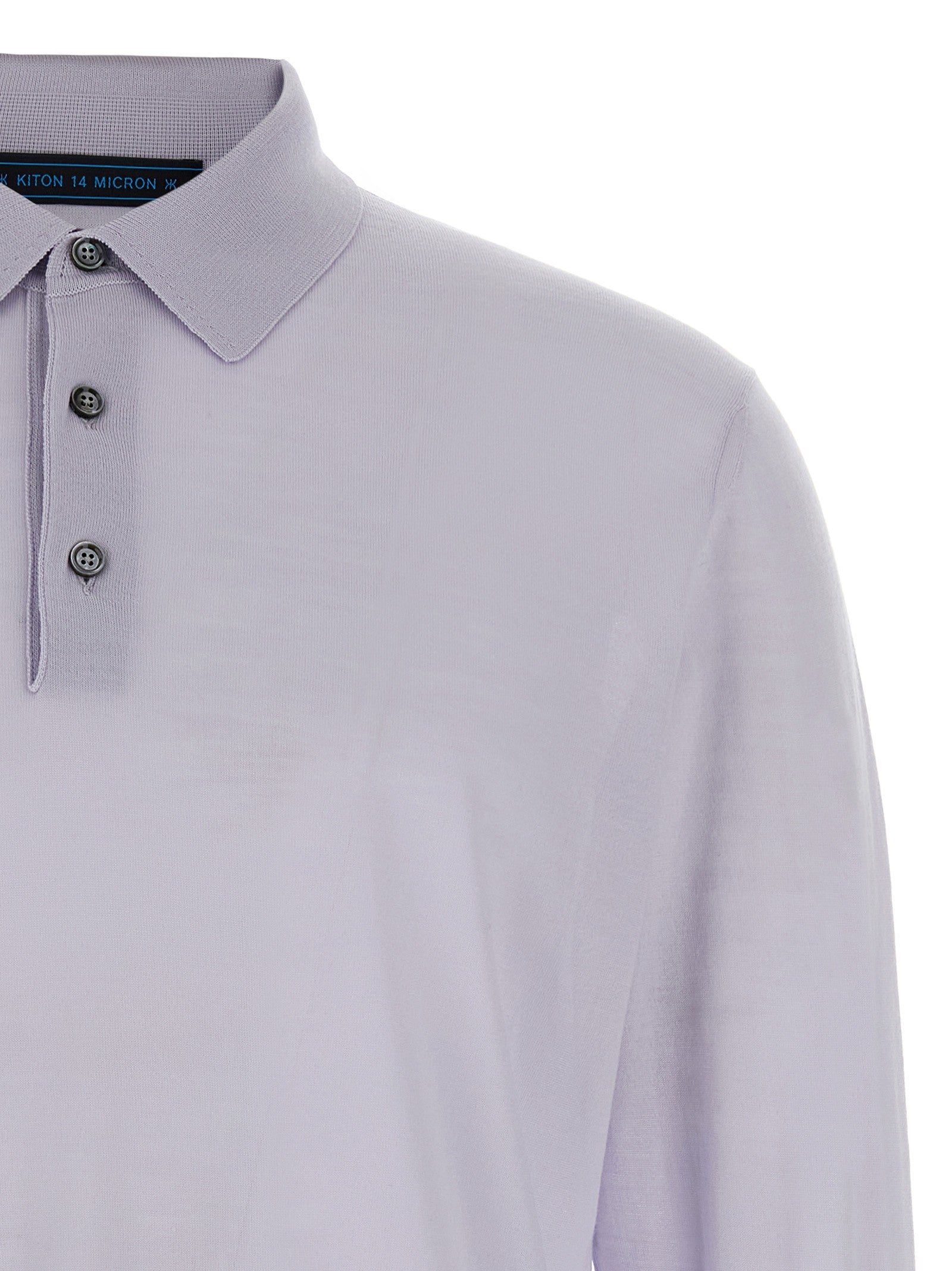 Kiton Ciro Polo Shirt Blue