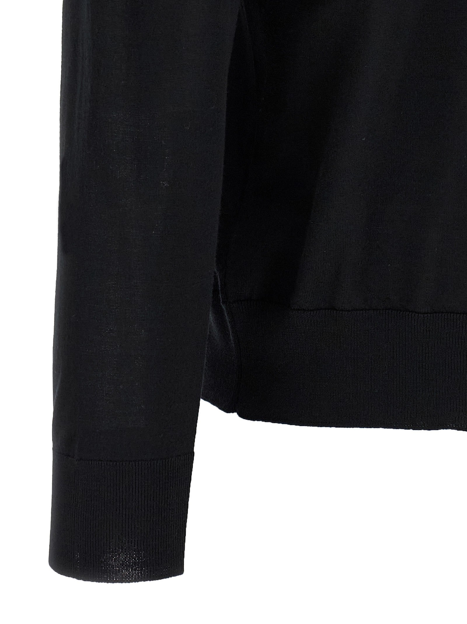 Kiton Ciro Polo Shirt Black