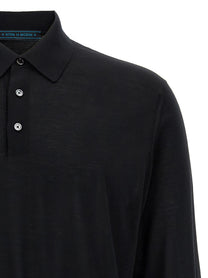 Kiton Ciro Polo Shirt Black