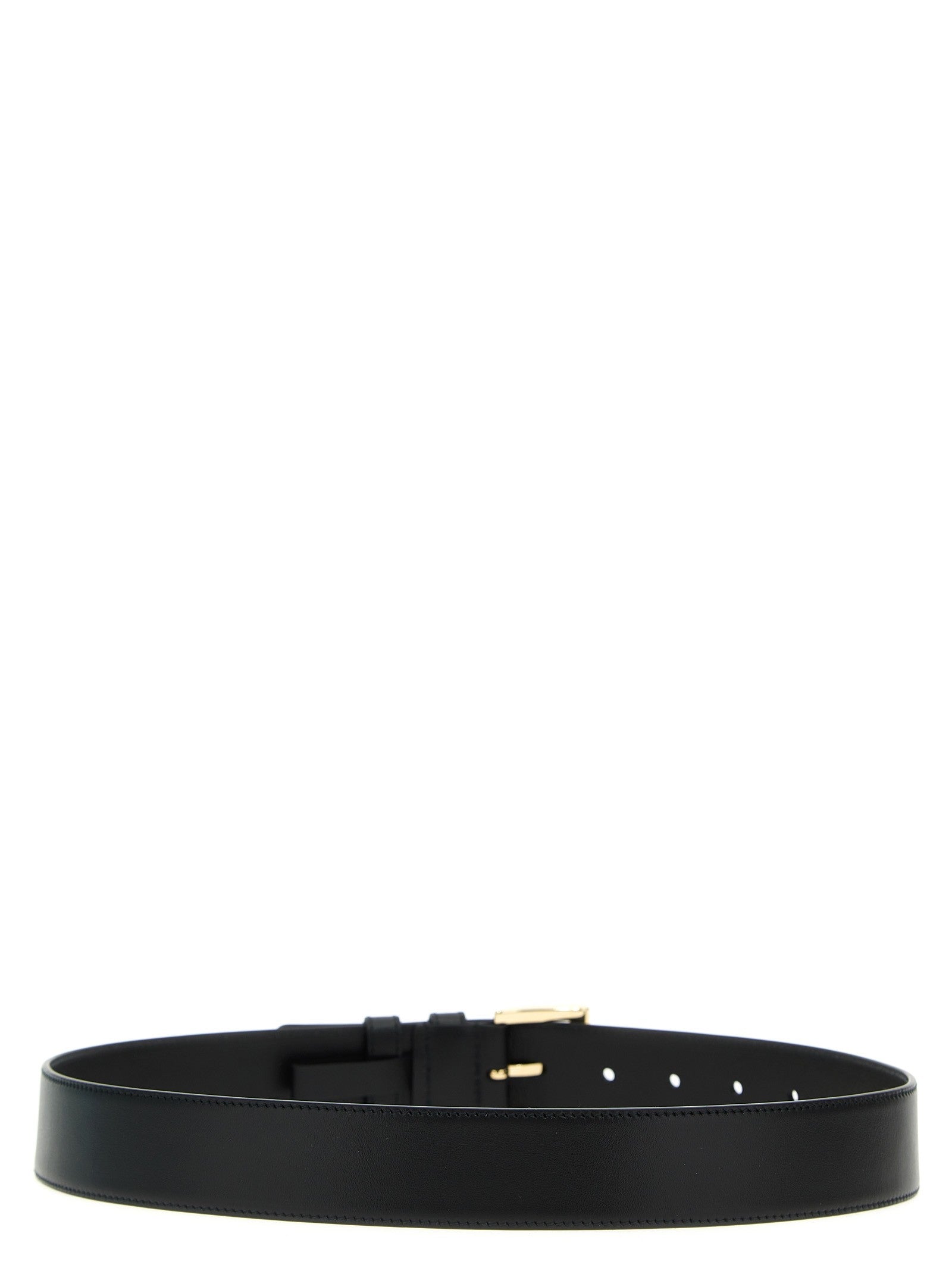 Prada City Calf Belt Black