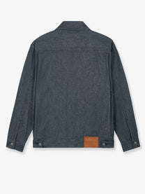 Walk In Paris Men's City Messenger Uniform Blue Denim Jacket Grey