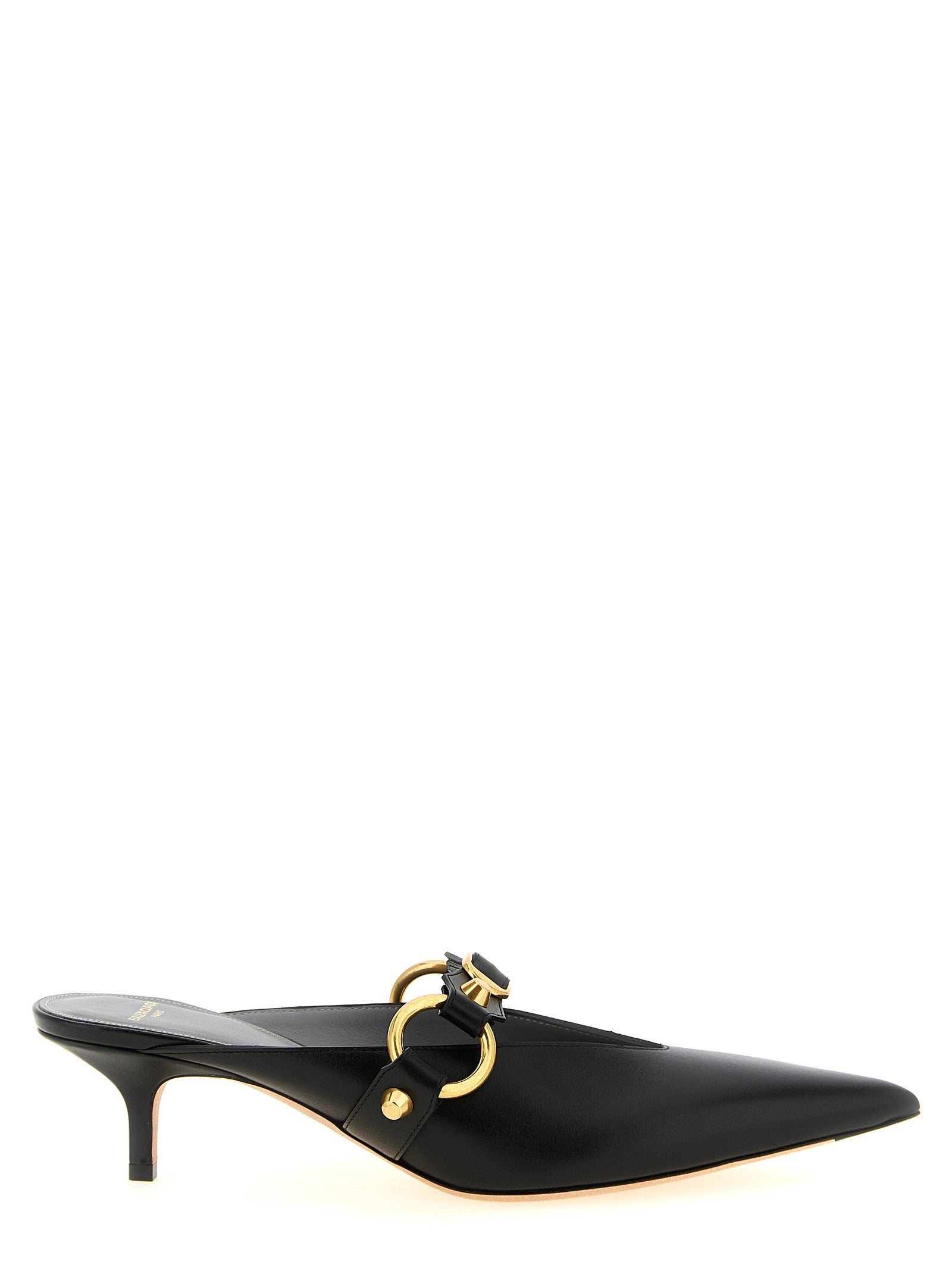 Balenciaga City Mules Black