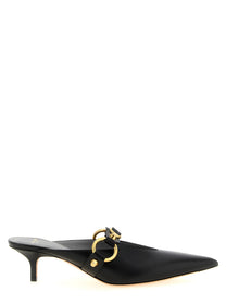 Balenciaga City Mules Black