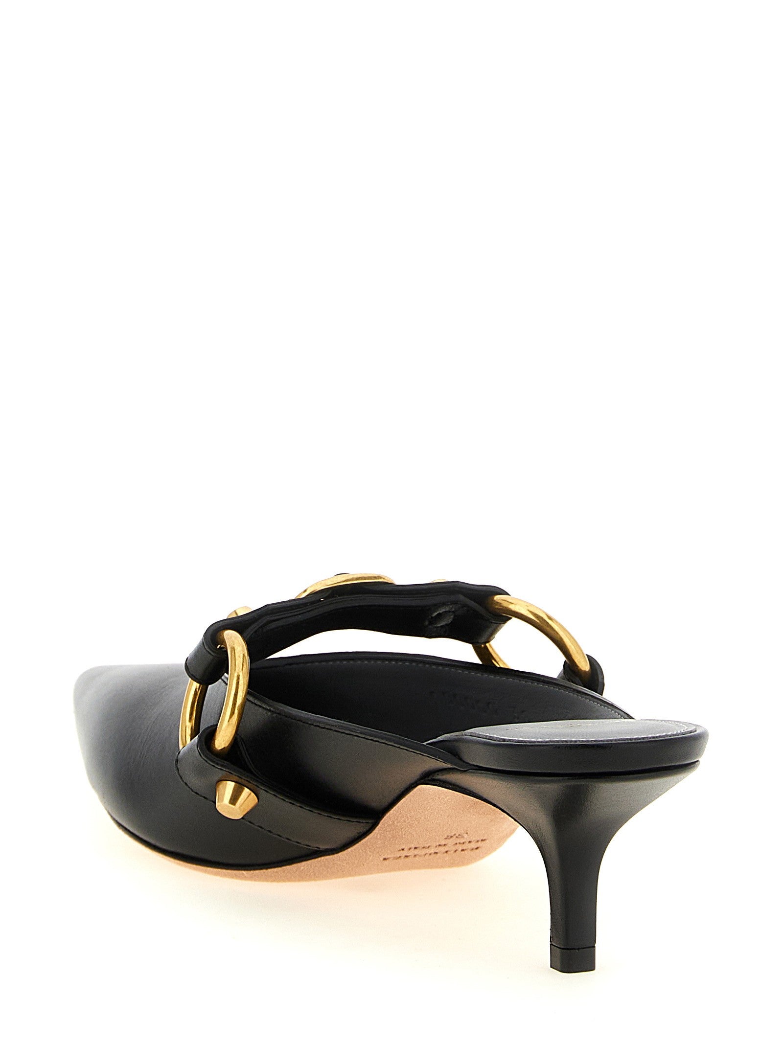 Balenciaga City Mules Black