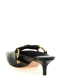 Balenciaga City Mules Black