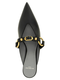 Balenciaga City Mules Black