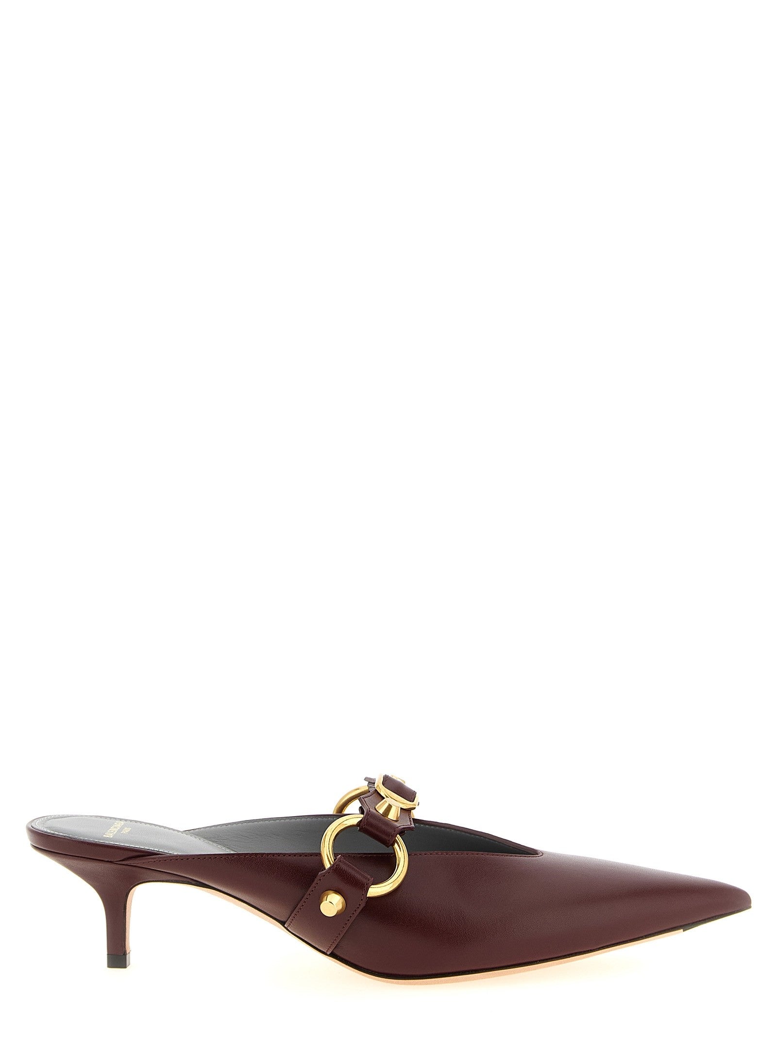 Balenciaga City Mules Red