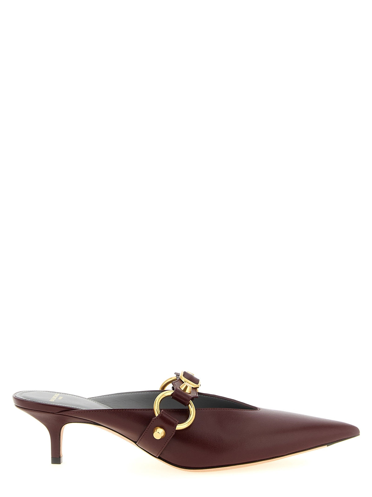 Balenciaga City Mules Red