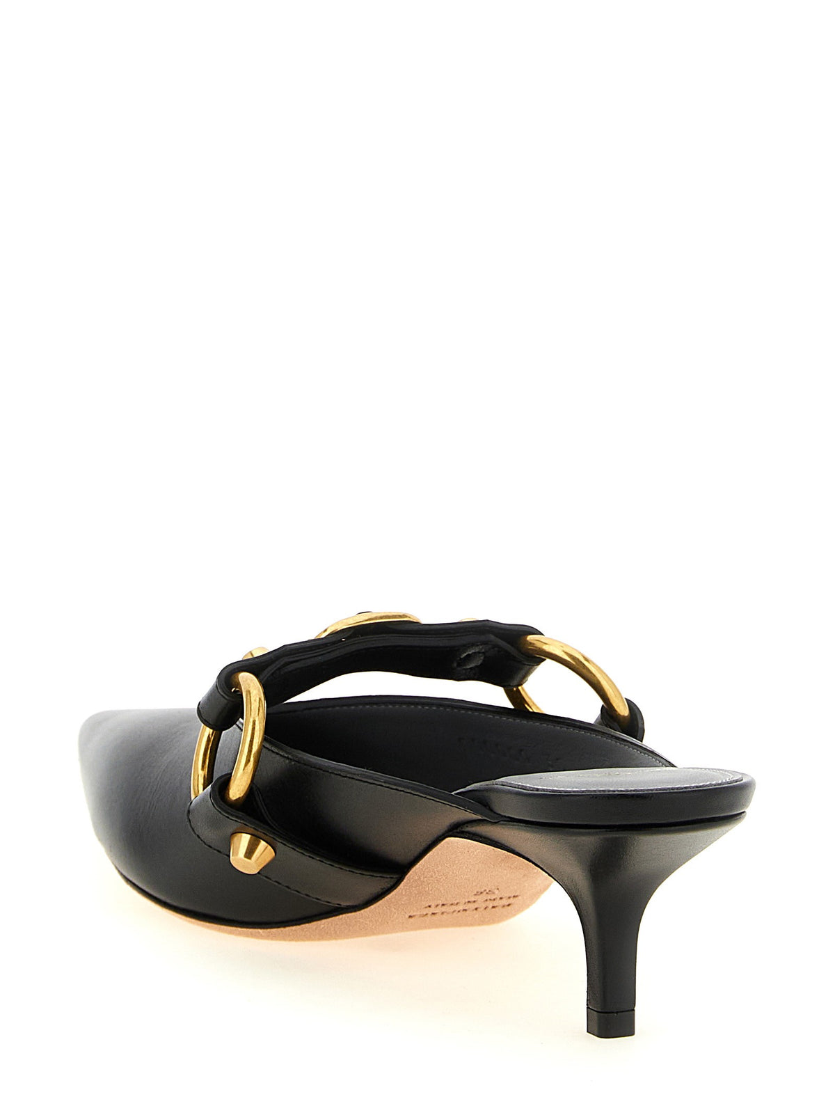 Balenciaga City Mules Black