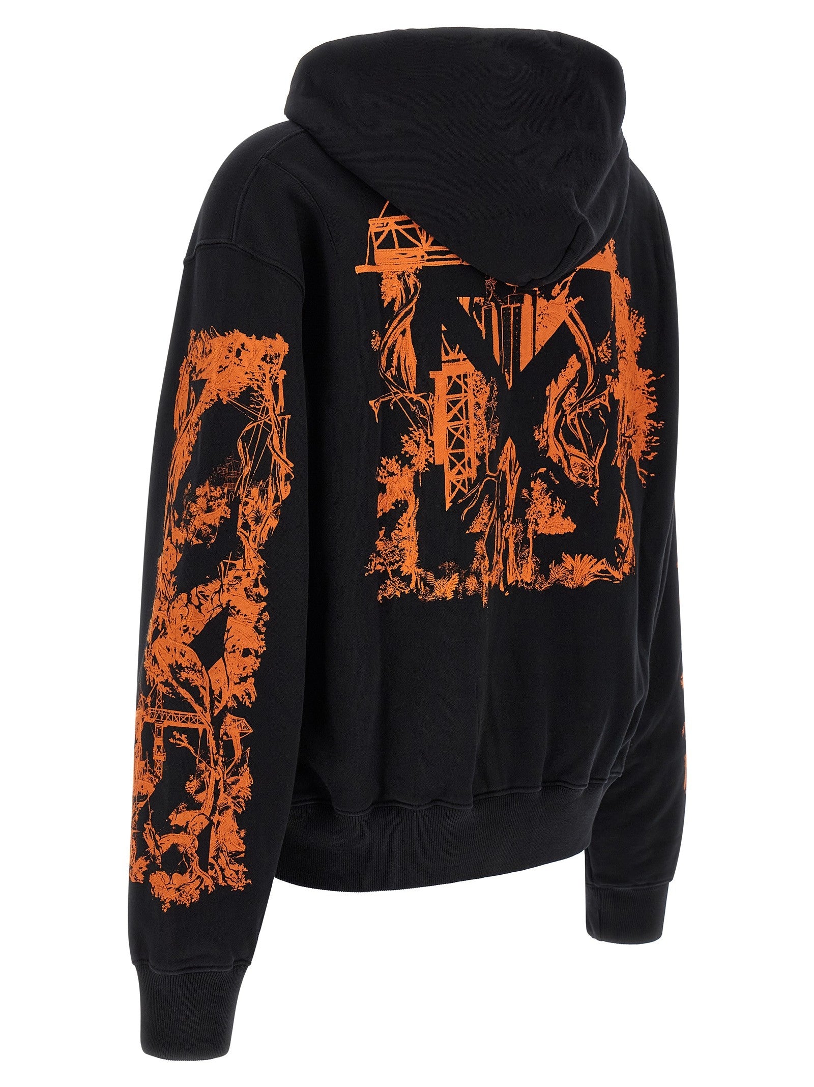 Off-White City Nature Hoodie Black