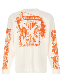 Off-White City Nature Skate Shirt White