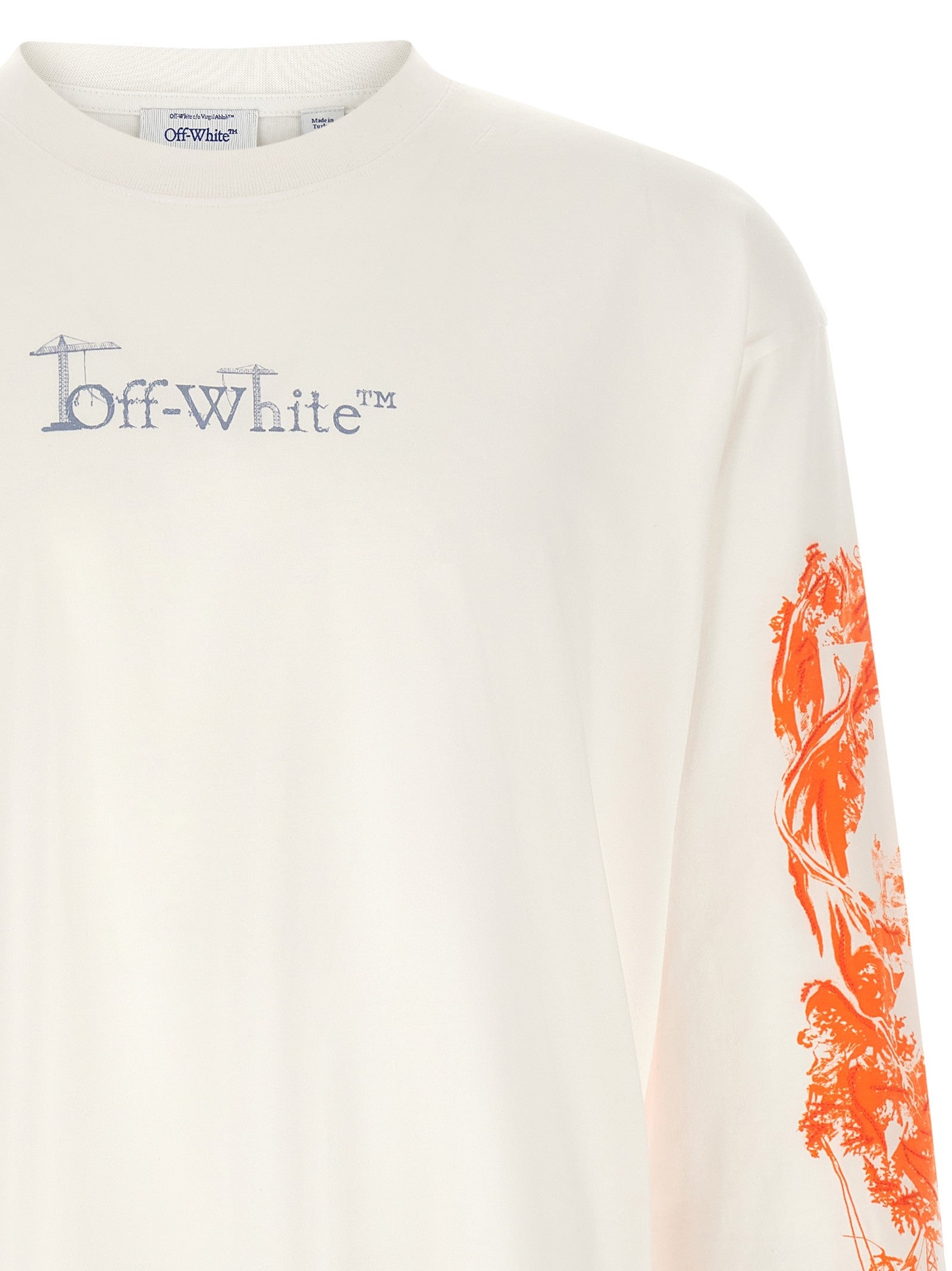 Off-White City Nature Skate Shirt White