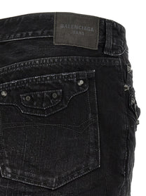 Balenciaga City Skirt Black