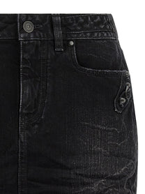Balenciaga City Skirt Black