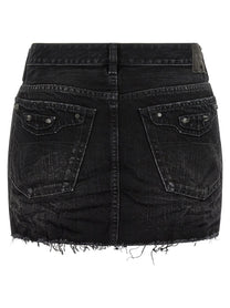 Balenciaga City Skirt Black