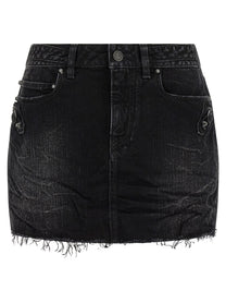 Balenciaga City Skirt Black