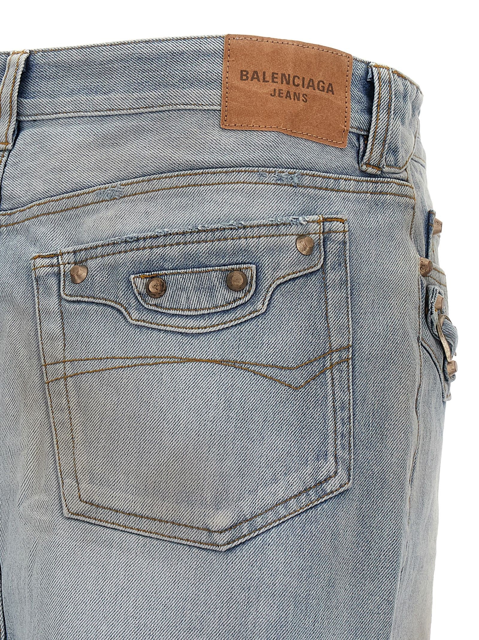 Balenciaga City Skirt Blue