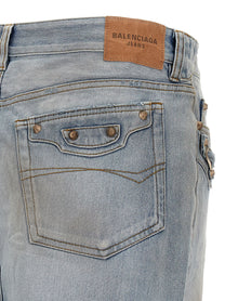 Balenciaga City Skirt Blue