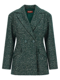Max Mara Studio Civada Blazer Green