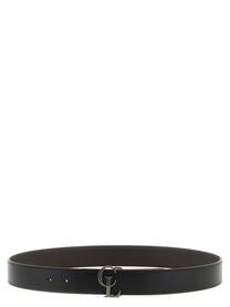 Christian Louboutin CL Reversible Belt Gold