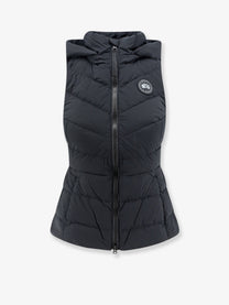 Canada Goose Women's Clair Sleeveless Nylon Blend Jacket Black