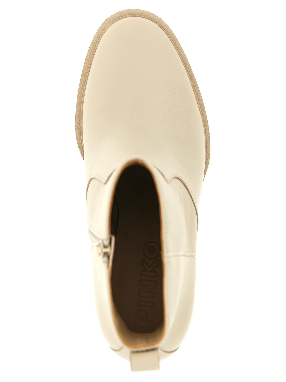 Pinko Clara Ankle Boots White
