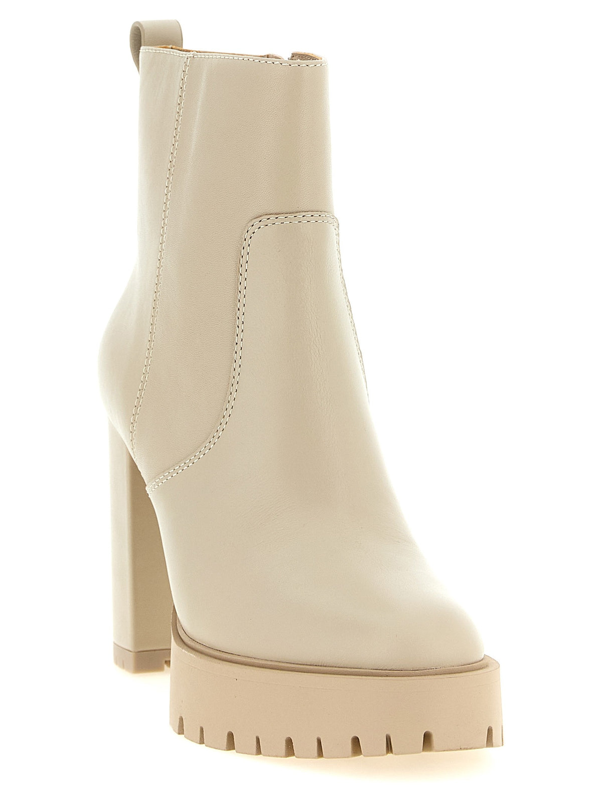 Pinko Clara Ankle Boots White