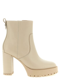 Pinko Clara Ankle Boots White