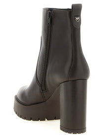 Pinko Clara Ankle Boots Brown