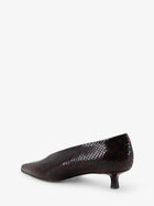 Aeyde Women's Clara Leather Décollete Gold, view 3