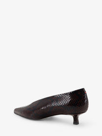 Aeyde Women's Clara Leather Décollete Gold