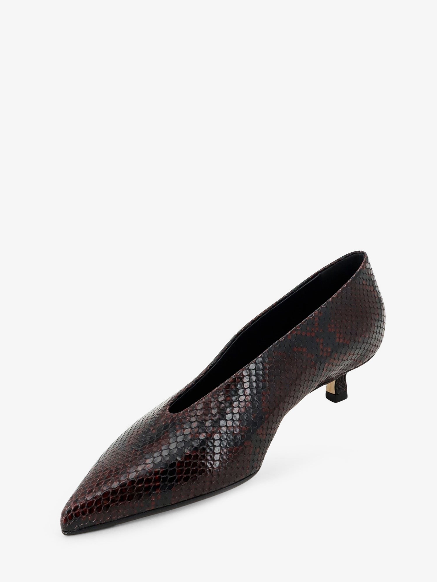 Aeyde Women's Clara Leather Décollete Gold