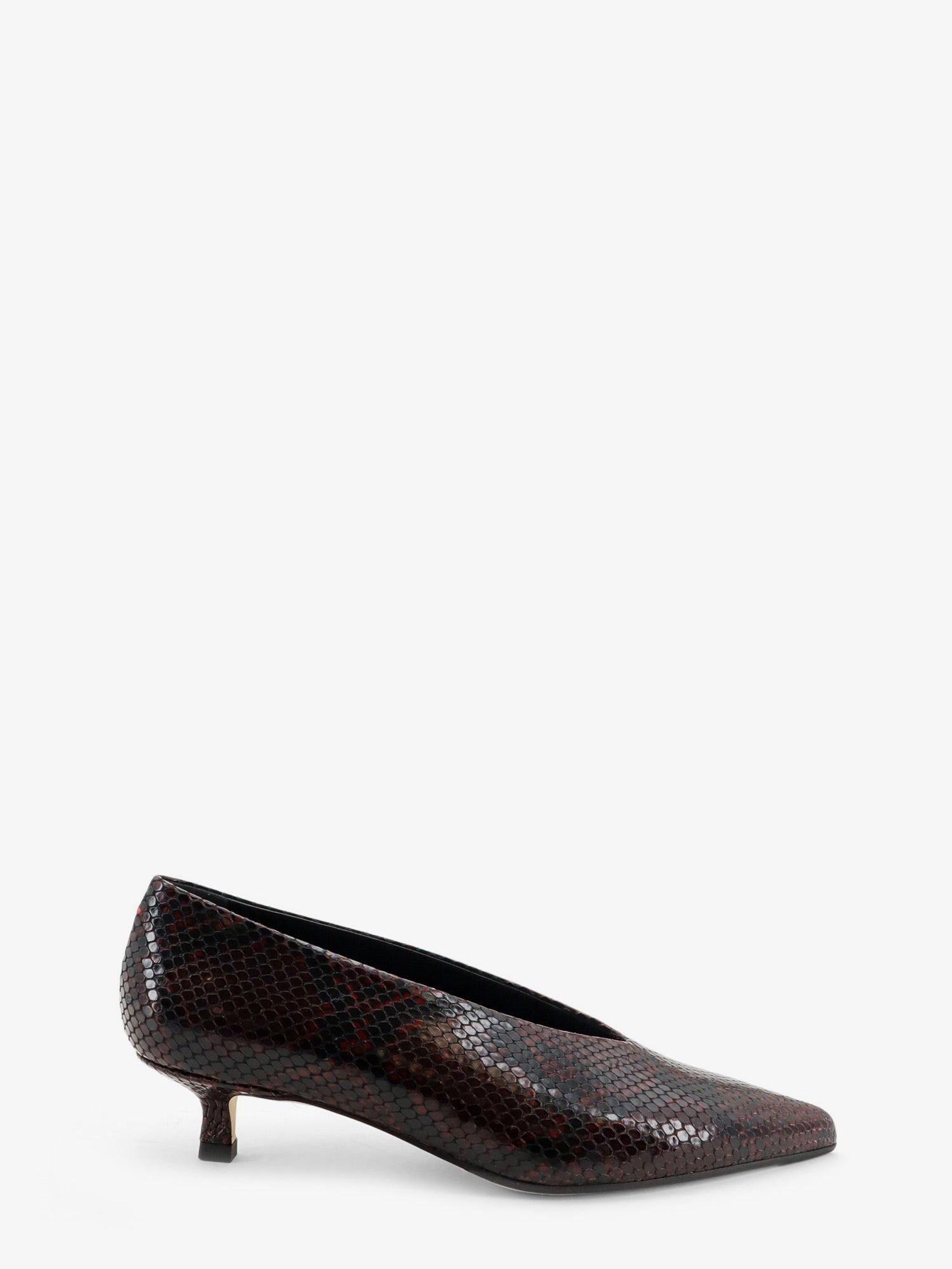 Aeyde Women's Clara Leather Décollete Gold