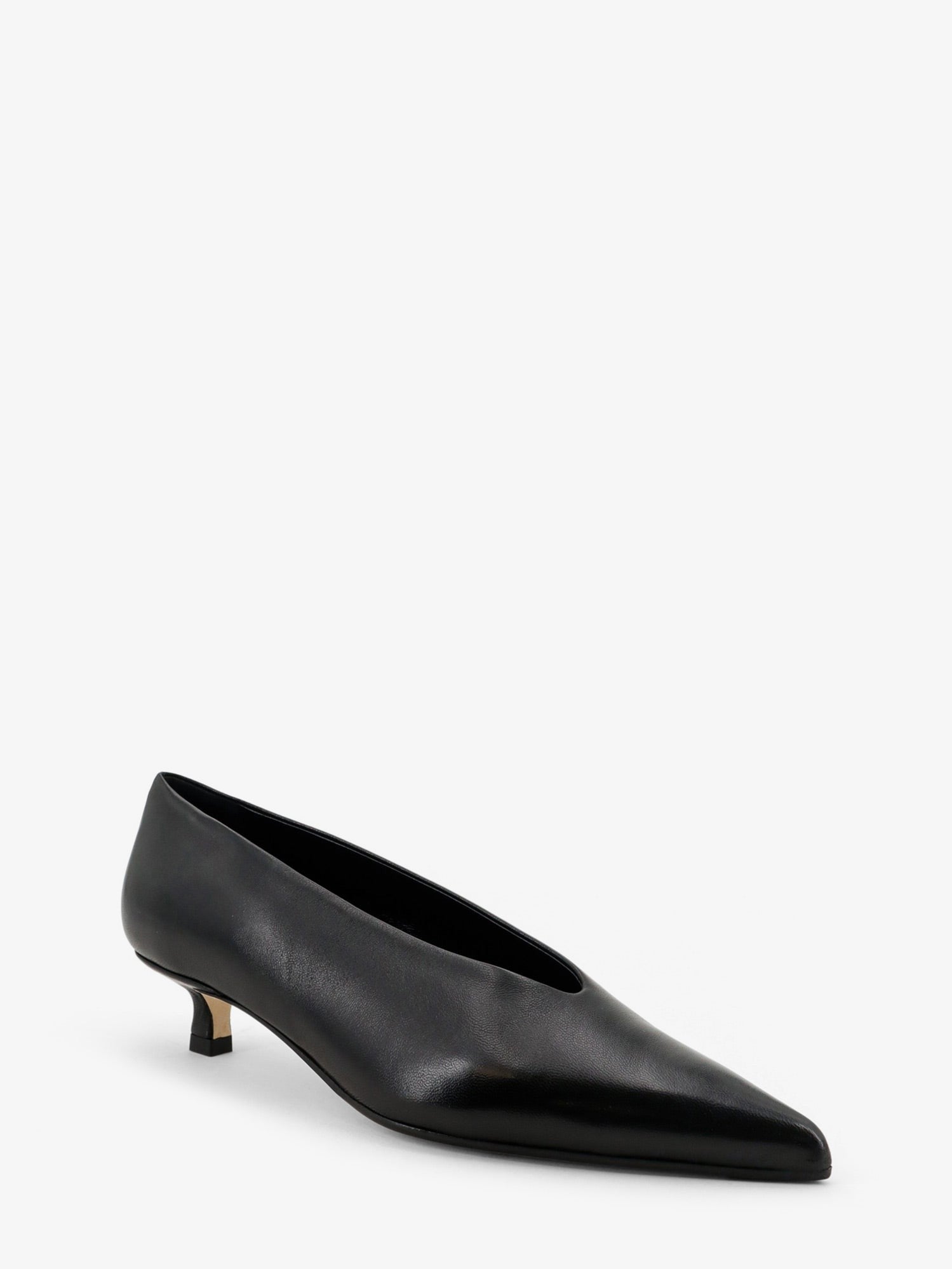Aeyde Women's Clara Leather Décolleté Black