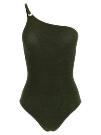 Hunza G Clara One Piece Swimsuit Green