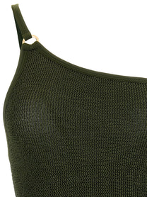 Hunza G Clara One Piece Swimsuit Green