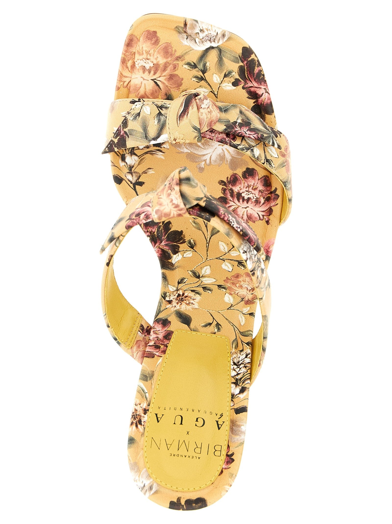 Alexandre Birman Clarita Sandals Abirman Agua by Agua Bendita Yellow