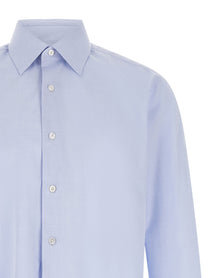 Brioni Clark Shirt Blue