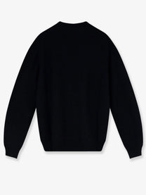 Loro Piana Men's Classic Baby Cashmere Sweater Black