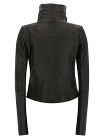Rick Owens Classic Biker Jacket Black