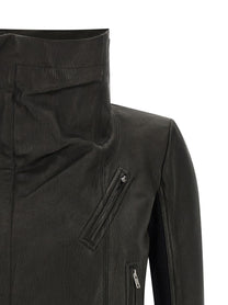 Rick Owens Classic Biker Jacket Black