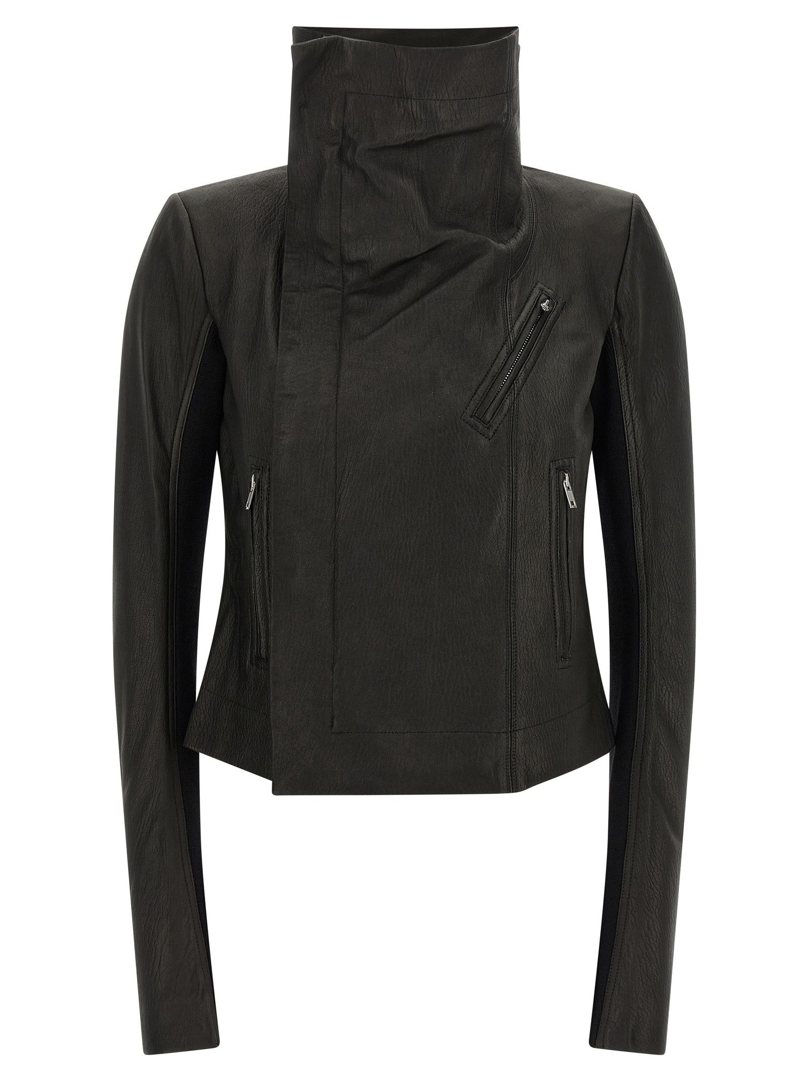 Rick Owens Classic Biker Jacket Black