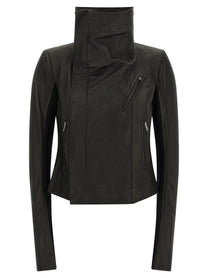 Rick Owens Classic Biker Jacket Black